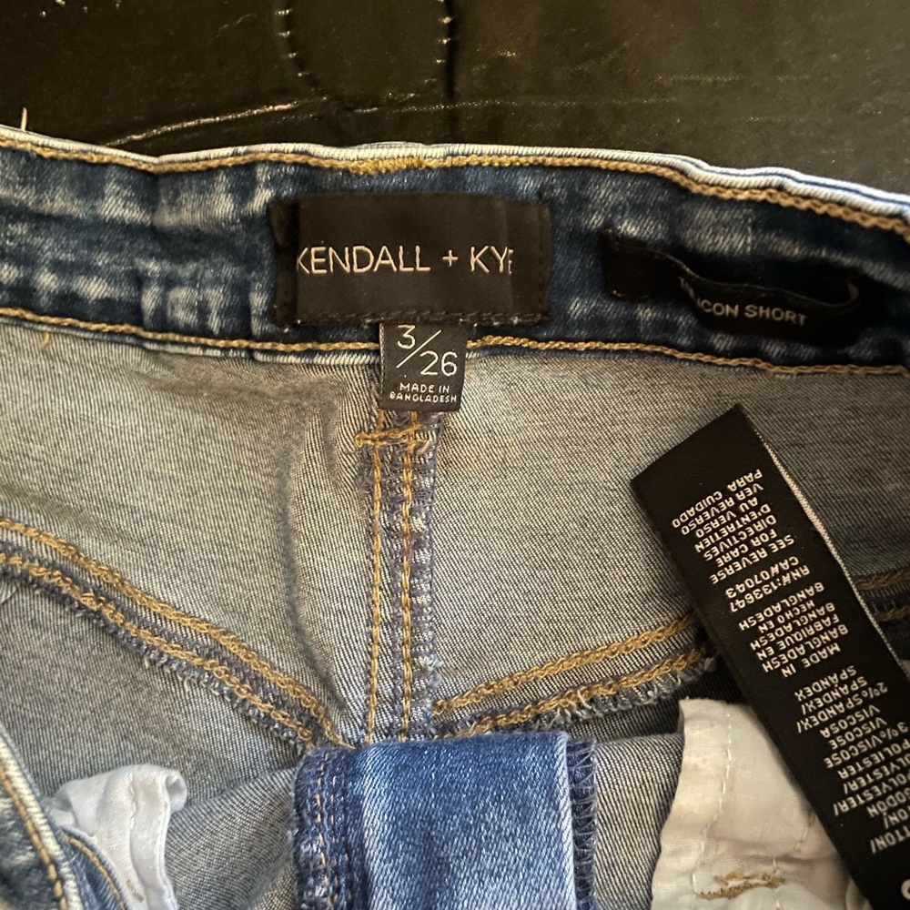 Dark wash Jean shorts